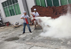 消防演练,壹凌在行动